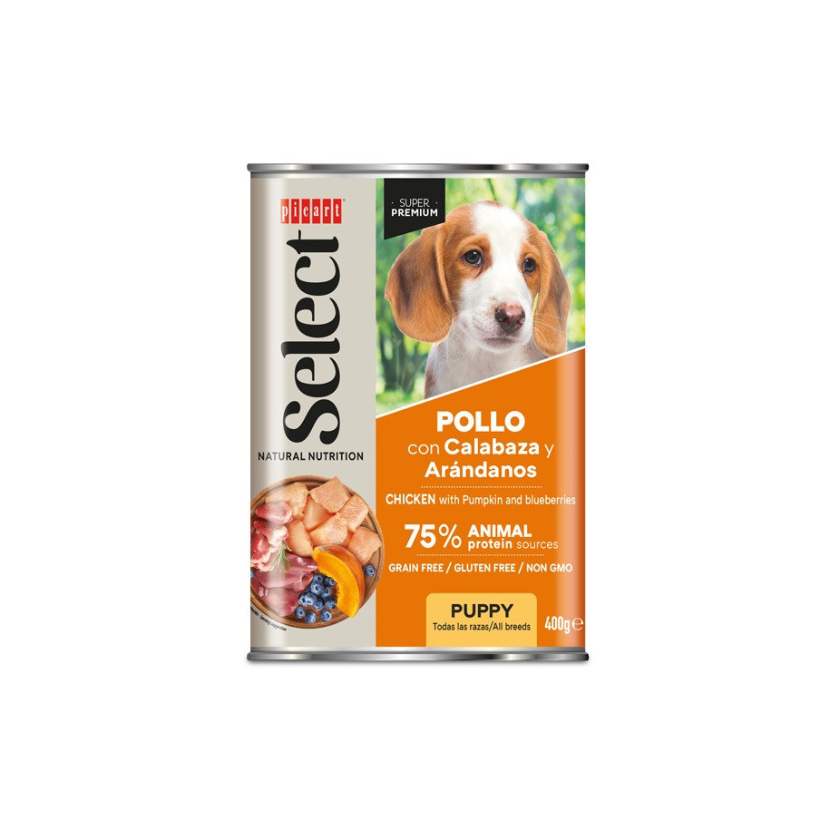 Picart PUPPY CHICKEN z dynią i borówkami 400g