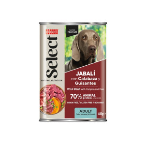 Picart ADULT WILD BOAR z dynią i groszkiem 400g
