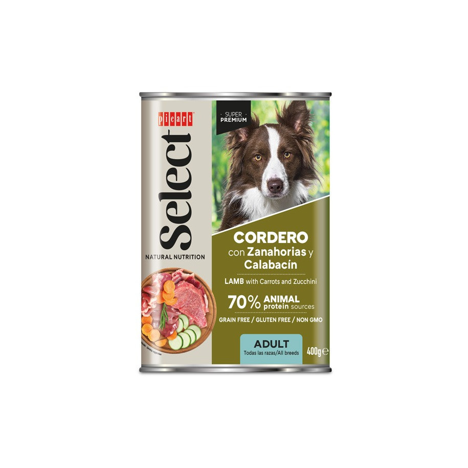 Picart ADULT LAMB z marchewką i cukinią 400g