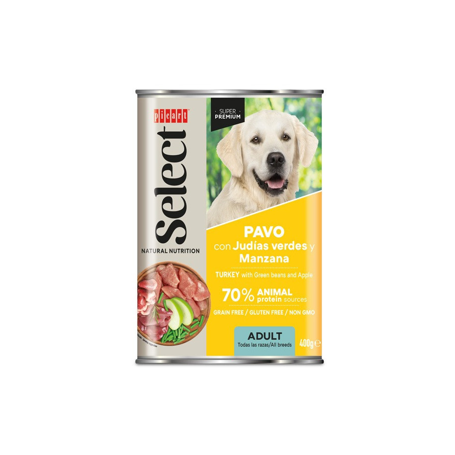 Picart ADULT LIGHT TURKEY z fasolką szparagową i jabłkiem 400g
