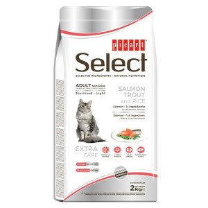 Picart Select Cat ADULT SENSITIVE Salmon, Trout and Rice STERILISED – LIGHT 8kg