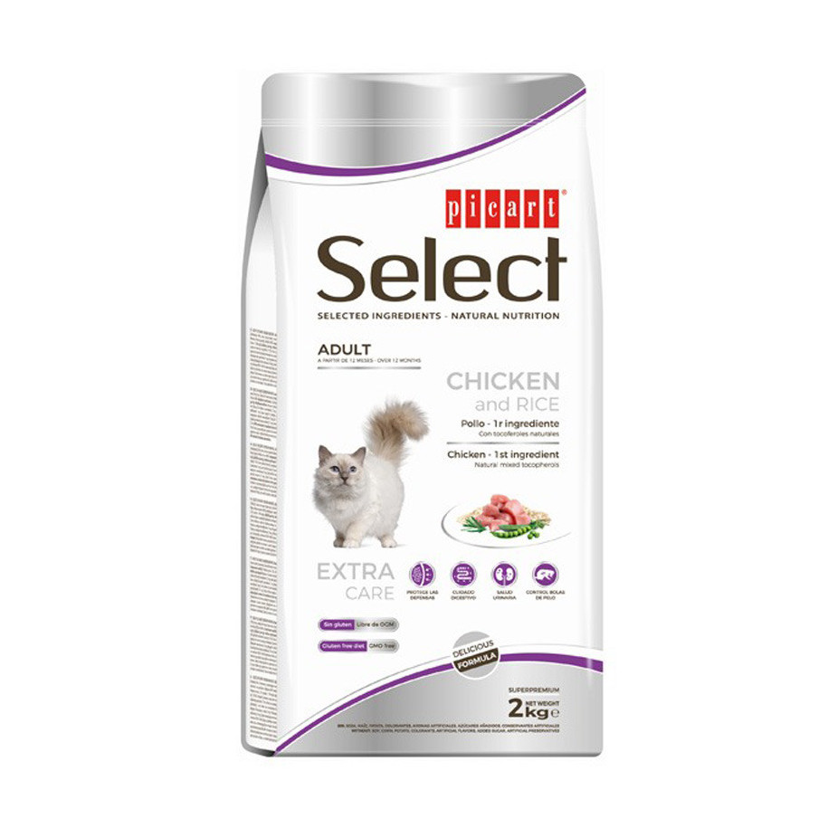 Picart Select Cat ADULT Chicken and Rice 2kg
