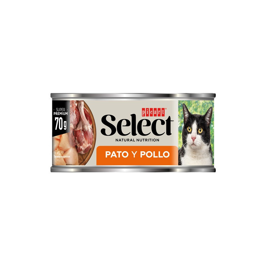 Picart Select Cat Wet ADULT z kaczką i kurczakiem 70g