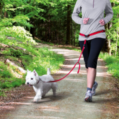Trixie Pas biodrowy ze smyczą dla średnich i dużych psów Dog Activity