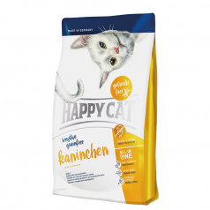 Sucha karma Happy Cat Sensitive Grainfree Kaninchen Królik