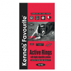 Kennels’ Favourite Active Rings 20kg + Yam-Yam TUTTY–FRUTTY