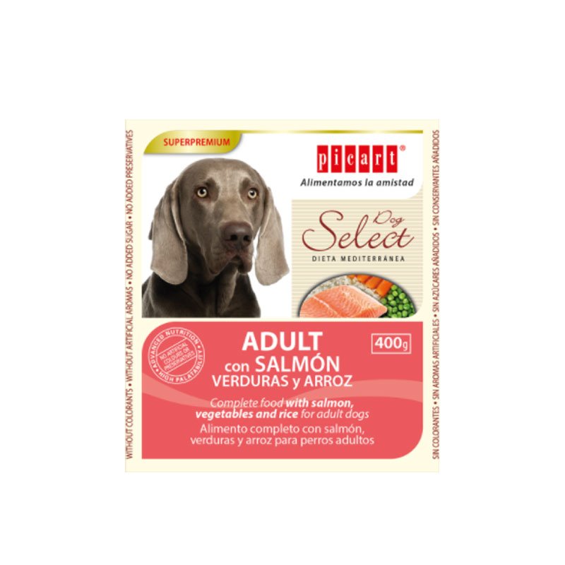 Picart Select Dog Adult Salmon Vegetables Rice