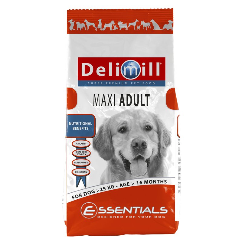 Delimill Essentials MAXI ADULT Chicke & Rice