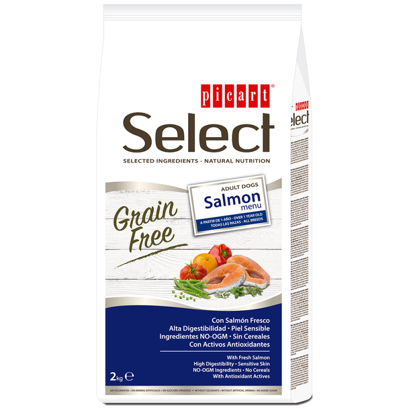 Picart Select Adult Grain Free Salmon Menu