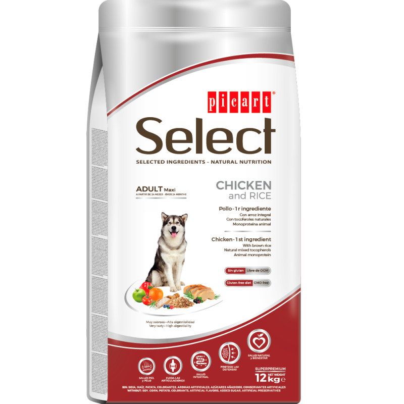 PICART SELECT LARGE BREEDS (Chicken & Rice)