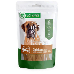 Nature's Protection Chicken Strips with Sesame Seeds