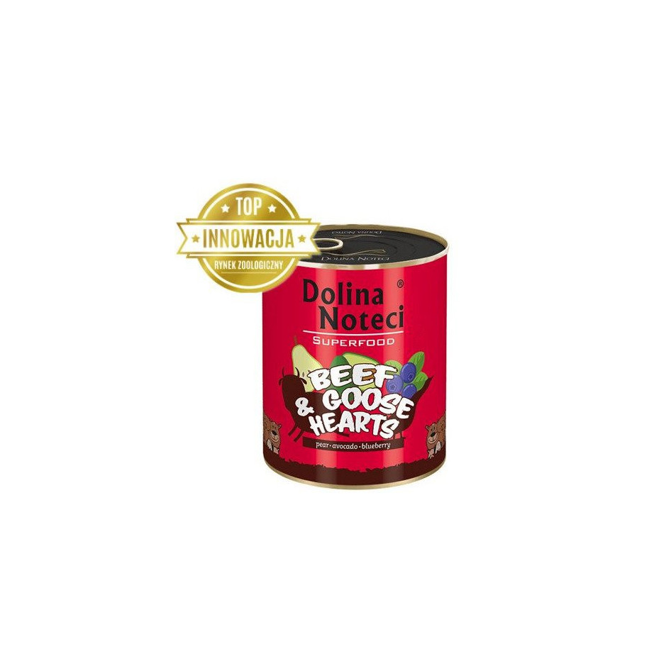 Dolina Noteci Superfood wołowina i serca gęsi